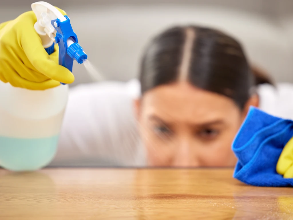 Person experiencing anxiety and distress associated with obsessive compulsive disorder