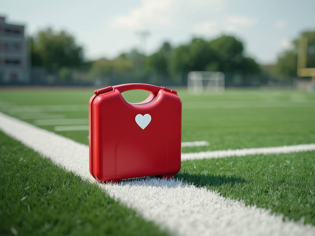 Automated External Defibrillator (AED) untuk keadaan darurat jantung saat berolahraga